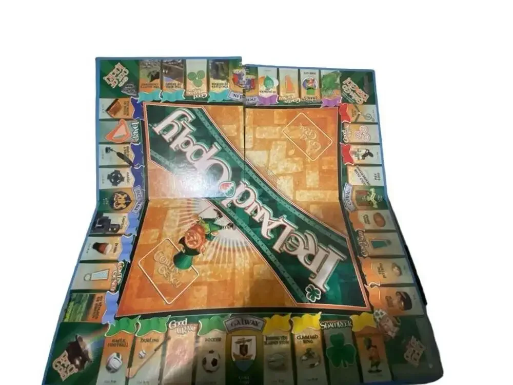 Ireland-Opoly Board Game A Game Celebrating the Emerald Isle Late for the Sky